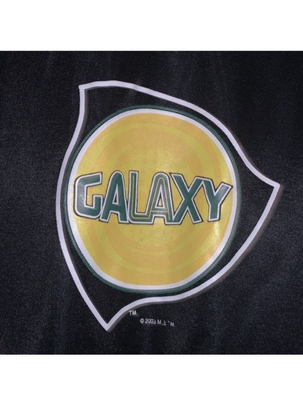 Los Angeles Galaxy MLS 2003 Black Short Sleeve Shirt XL - Picture 5 of 10